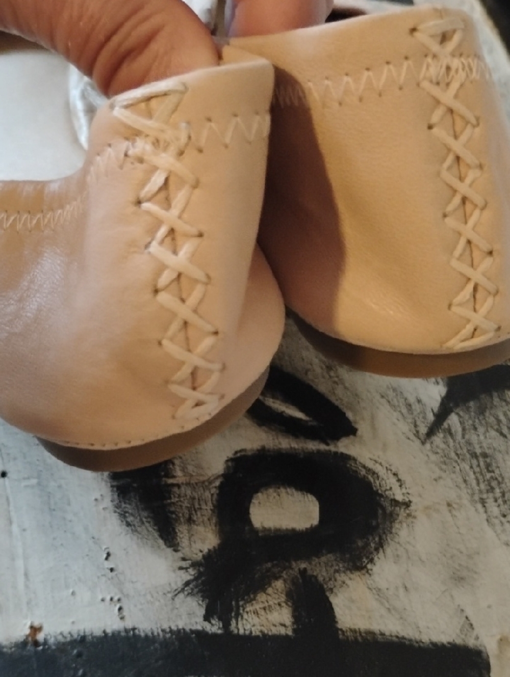 Lucky Brand Nude Ballet Flats. New - Picture 5 of 5